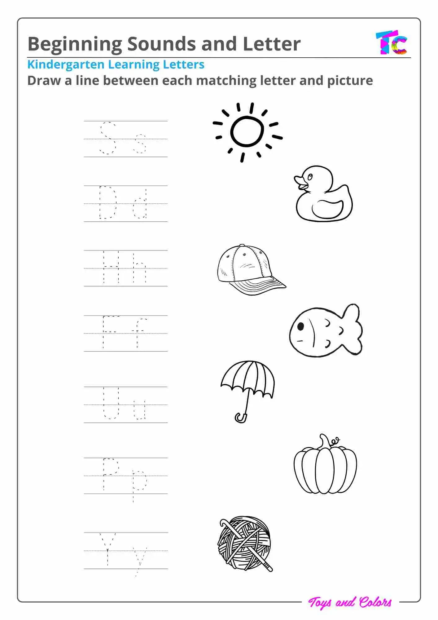 Beginning Sounds and Letter