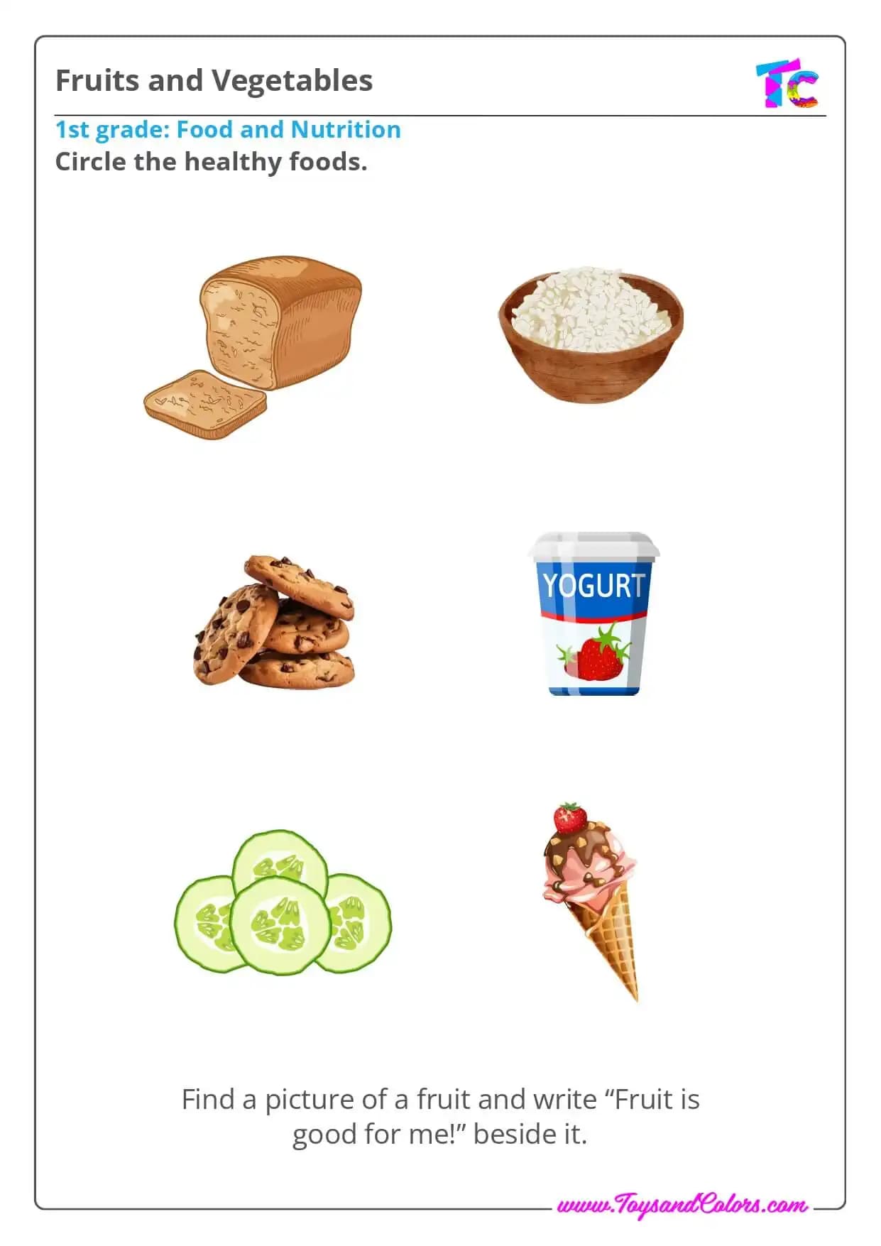 Fruits and Vegetables
