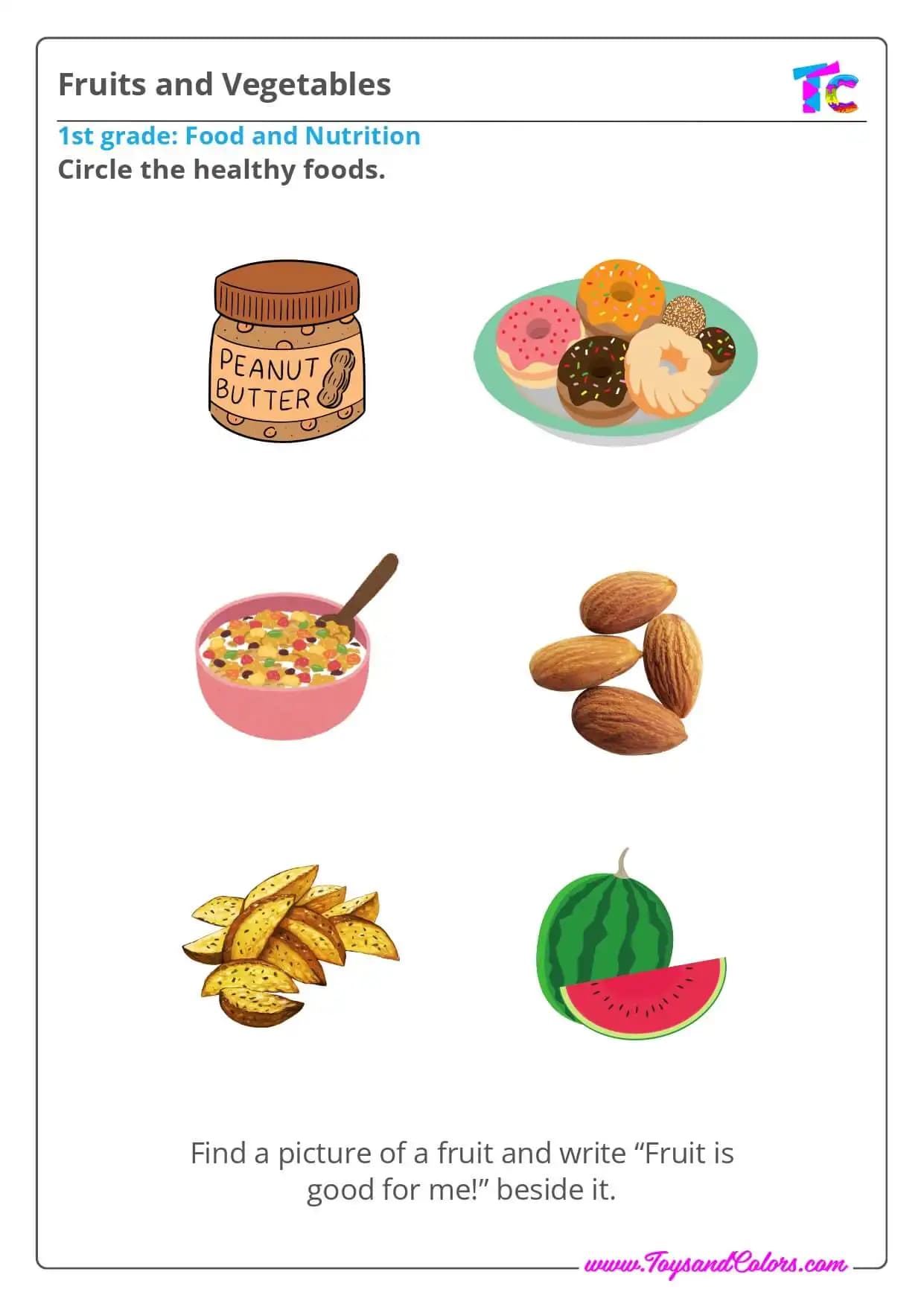 Fruits and Vegetables