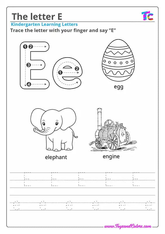 The Letter E
