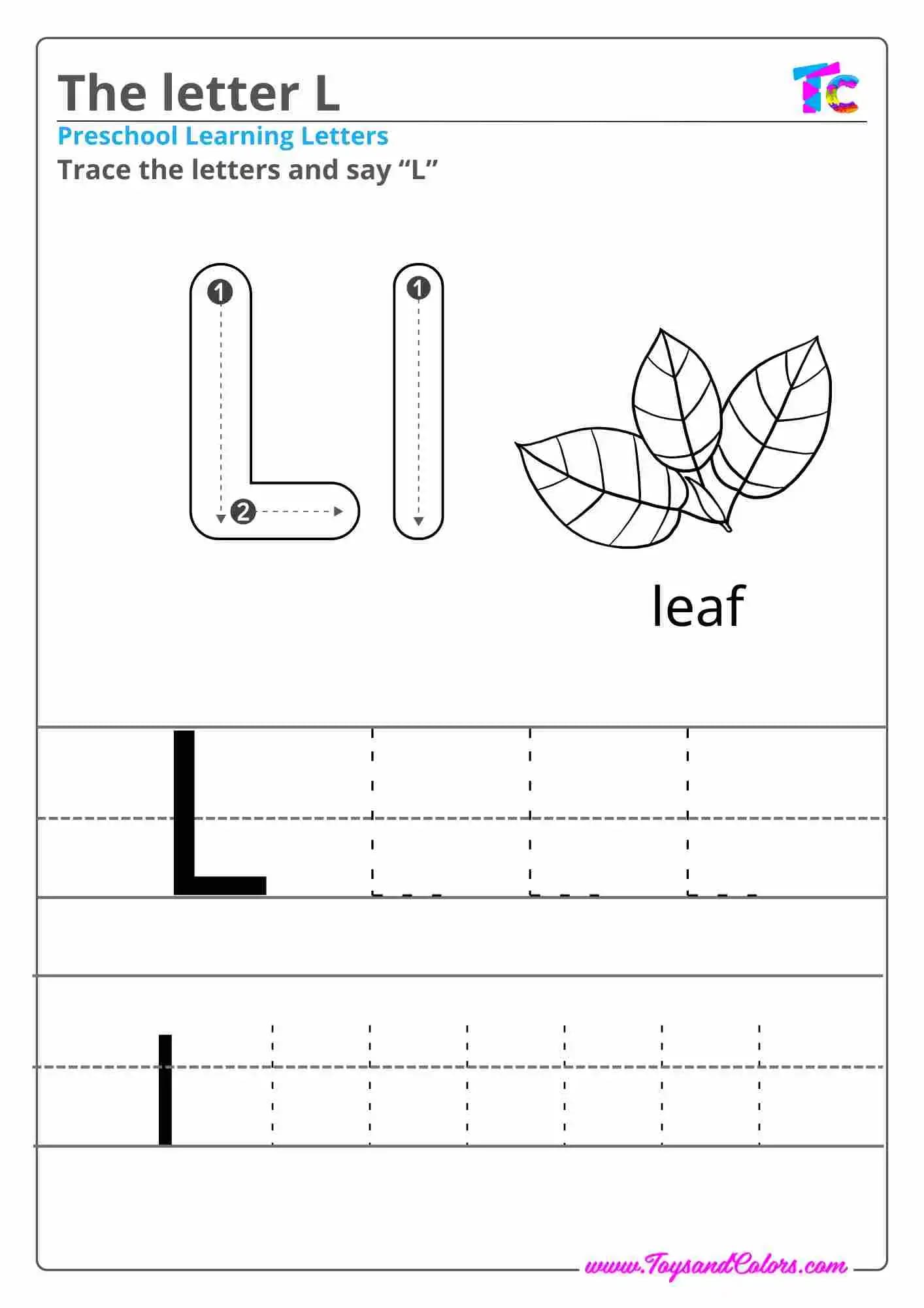 The letter L