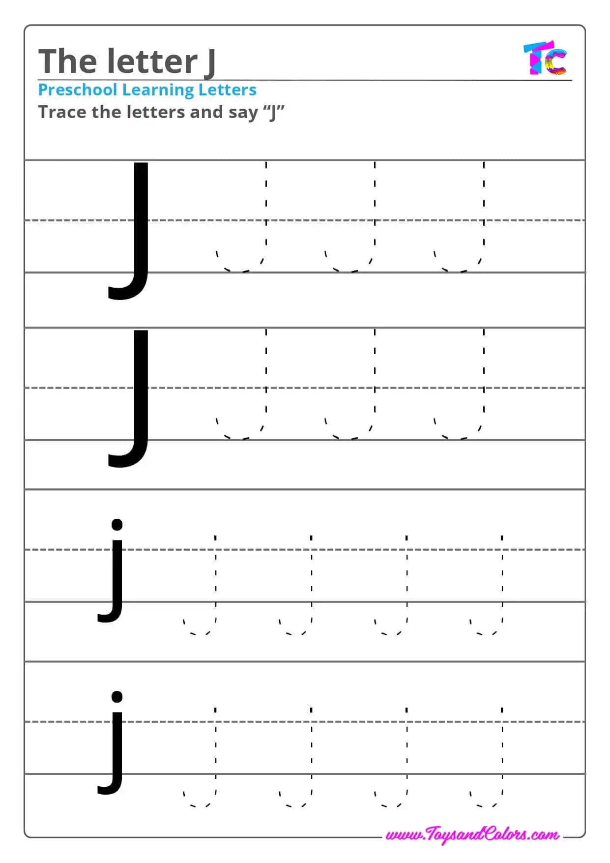 The letter J