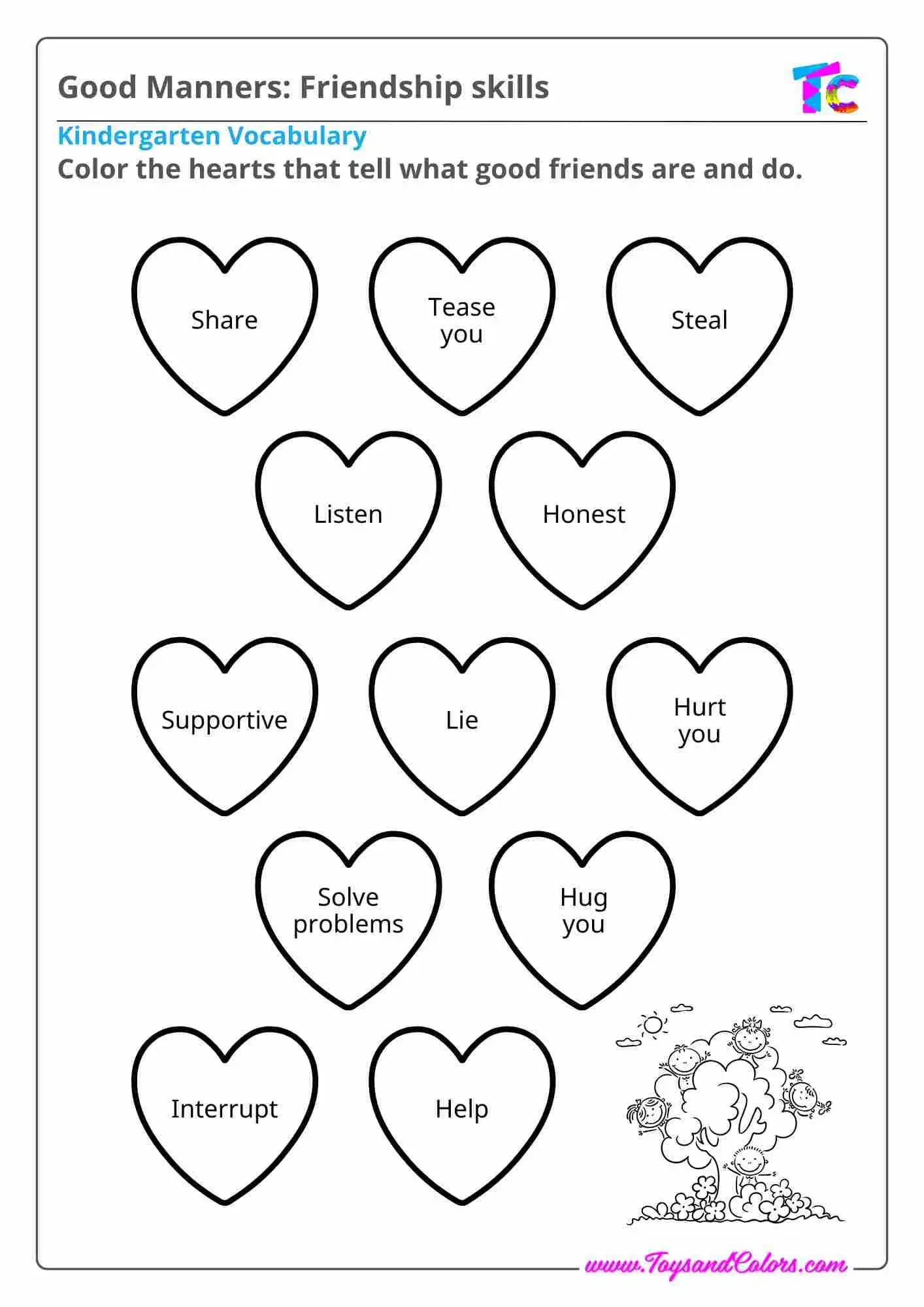 Good Manners Friendship skills