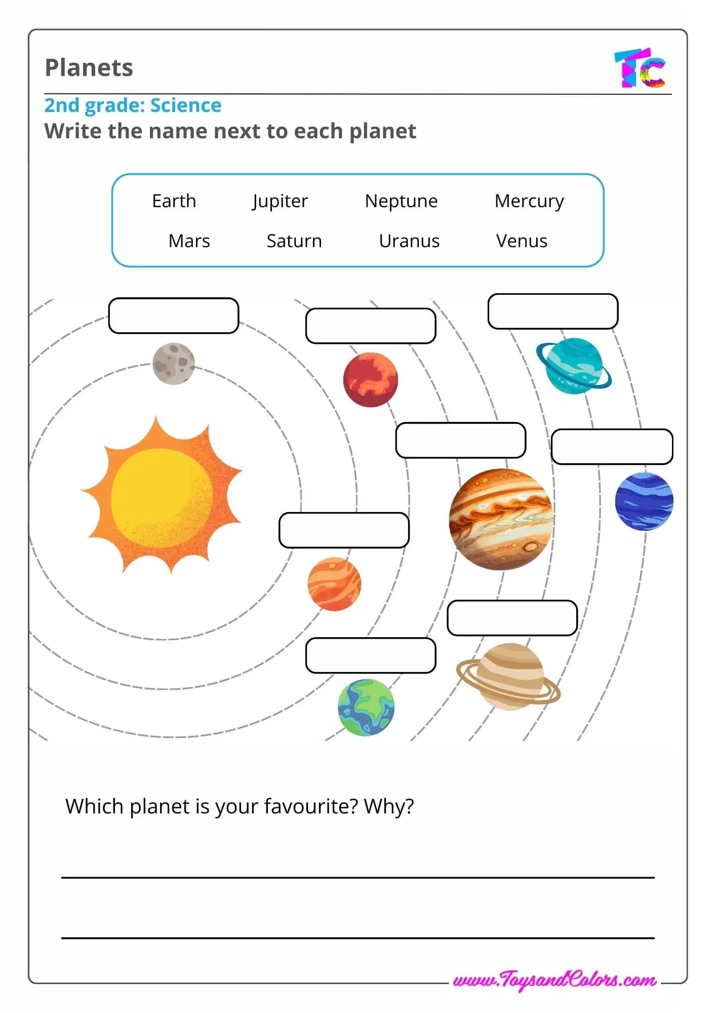 Identify Planets 