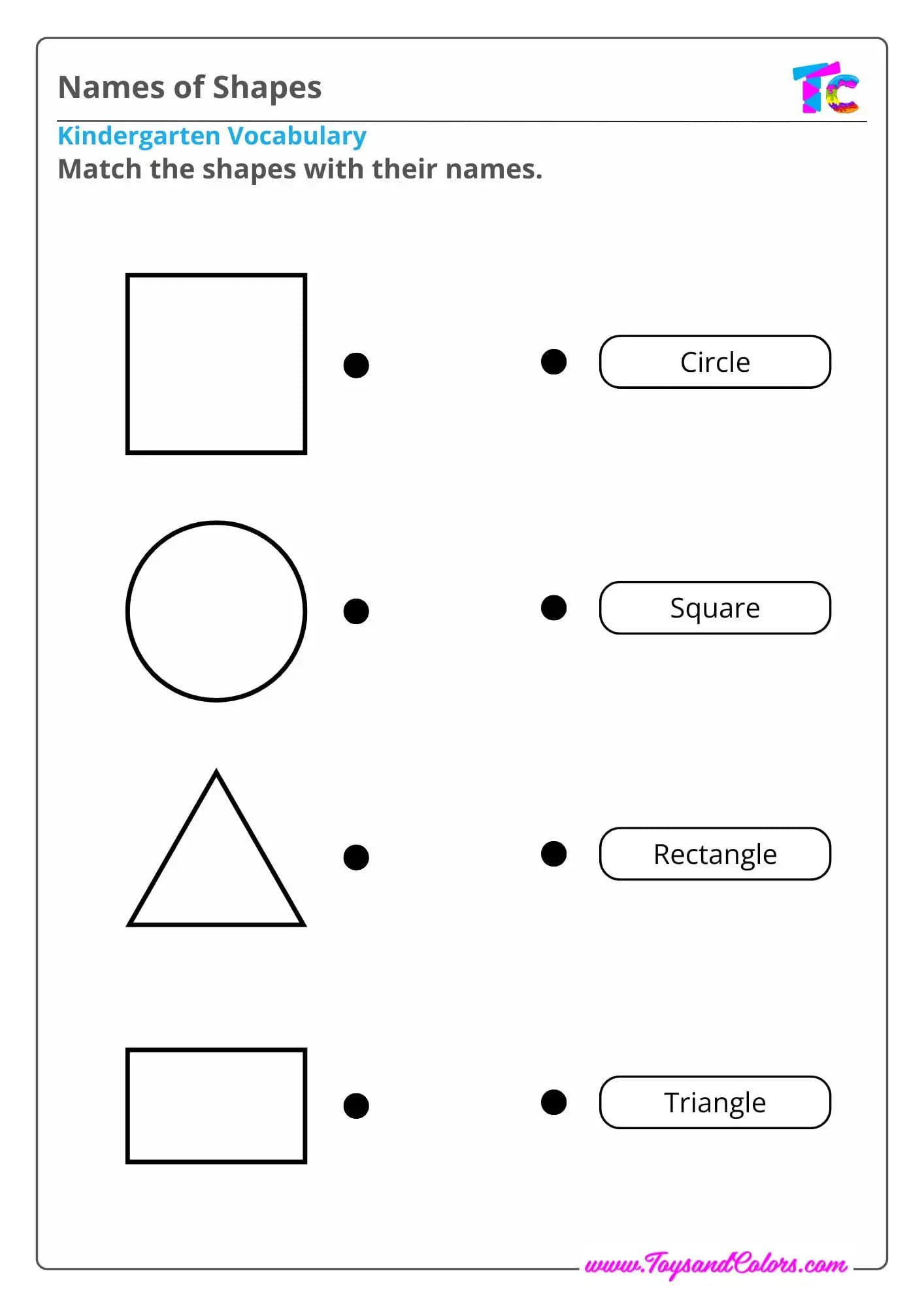Names of Shapes