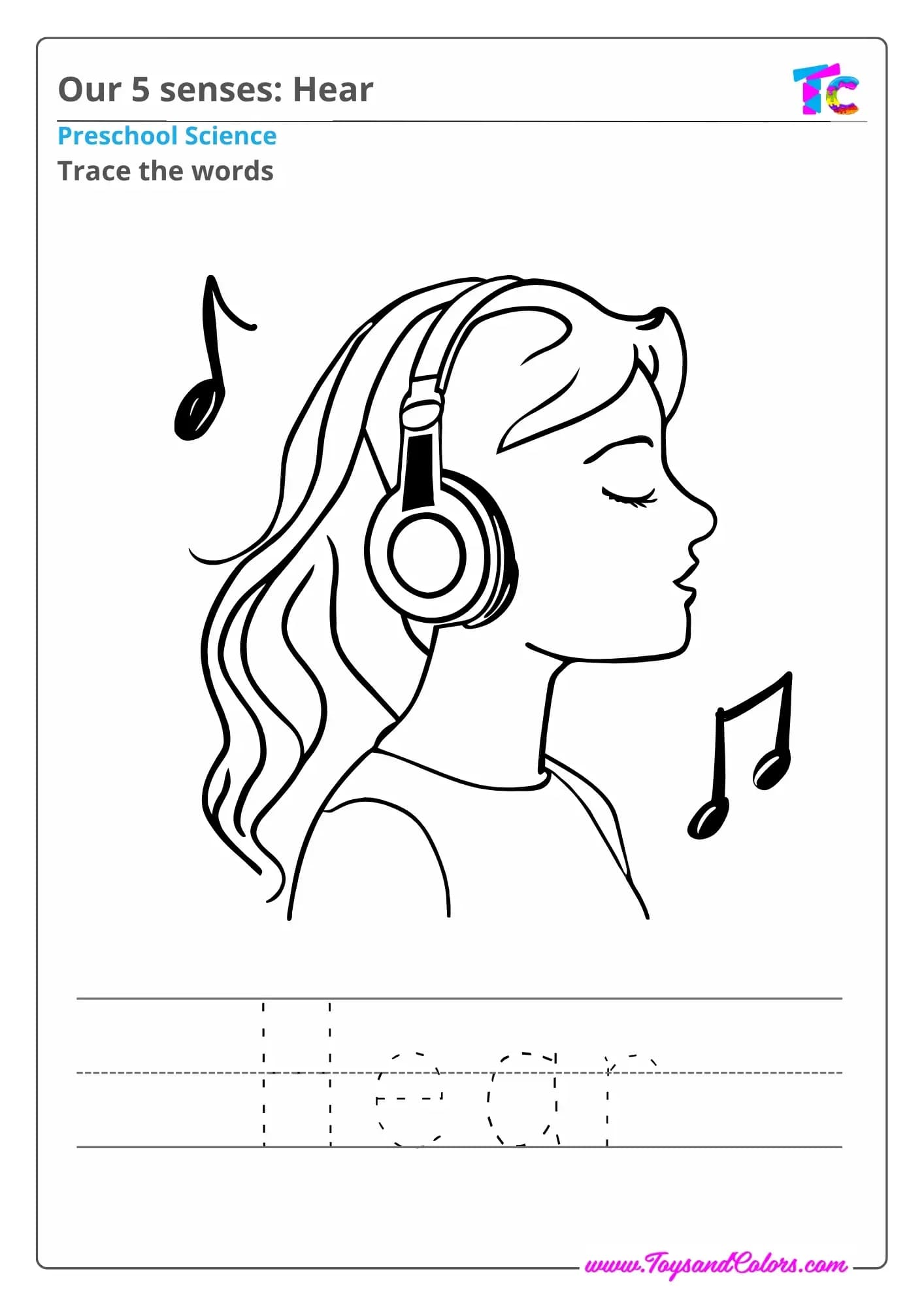 Our 5 senses Hear