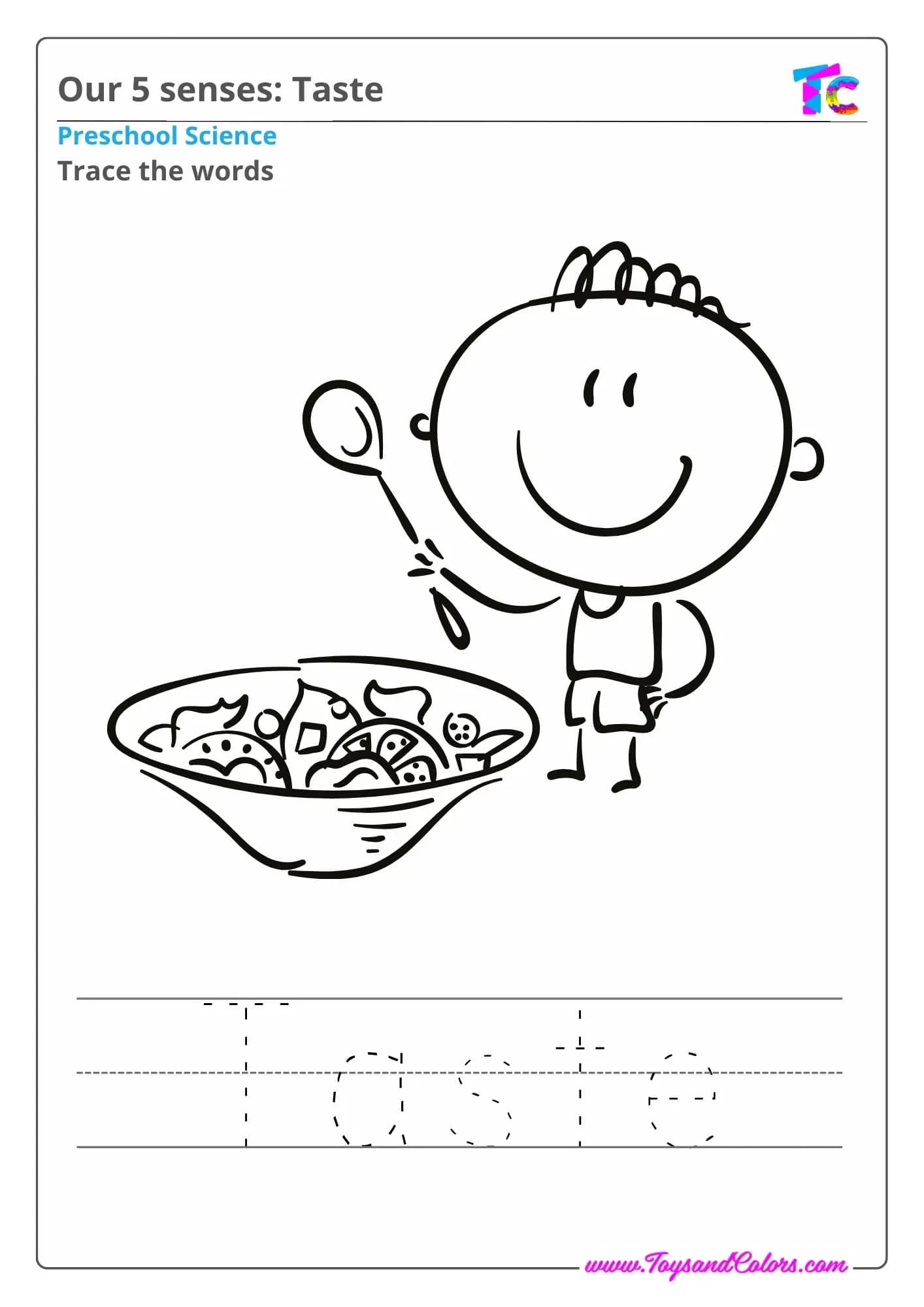 Our 5 senses_ Taste