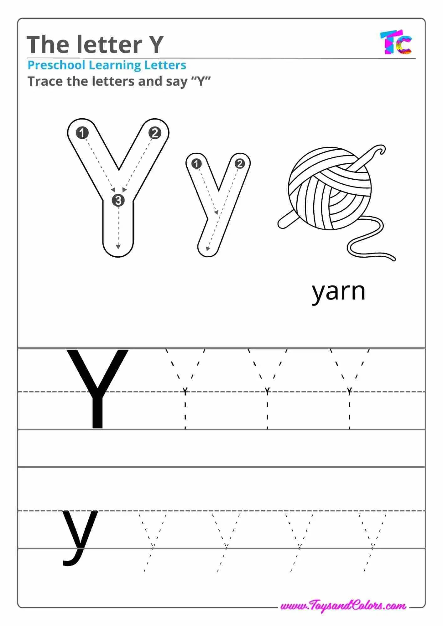 The letter Y