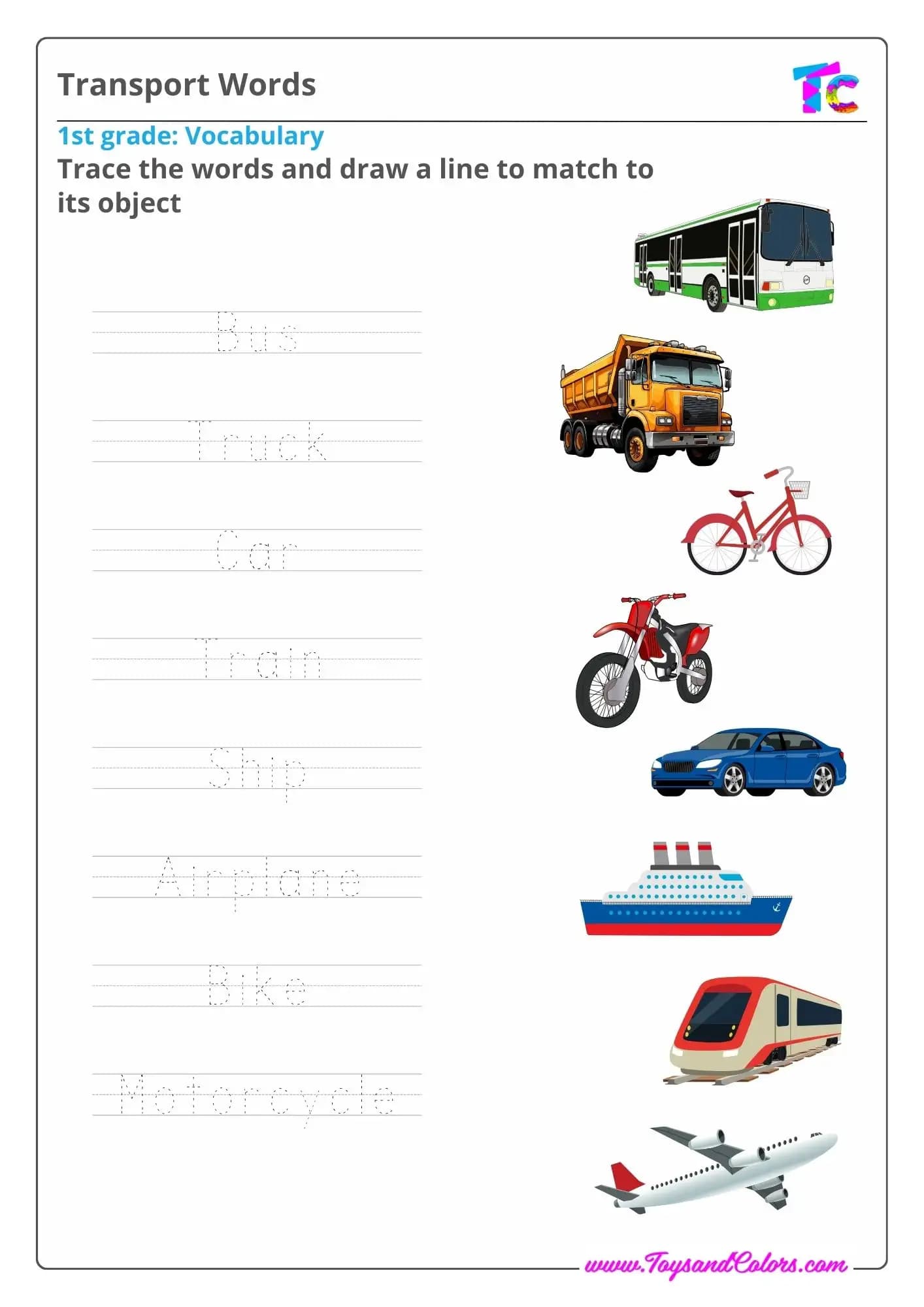 Transport Words