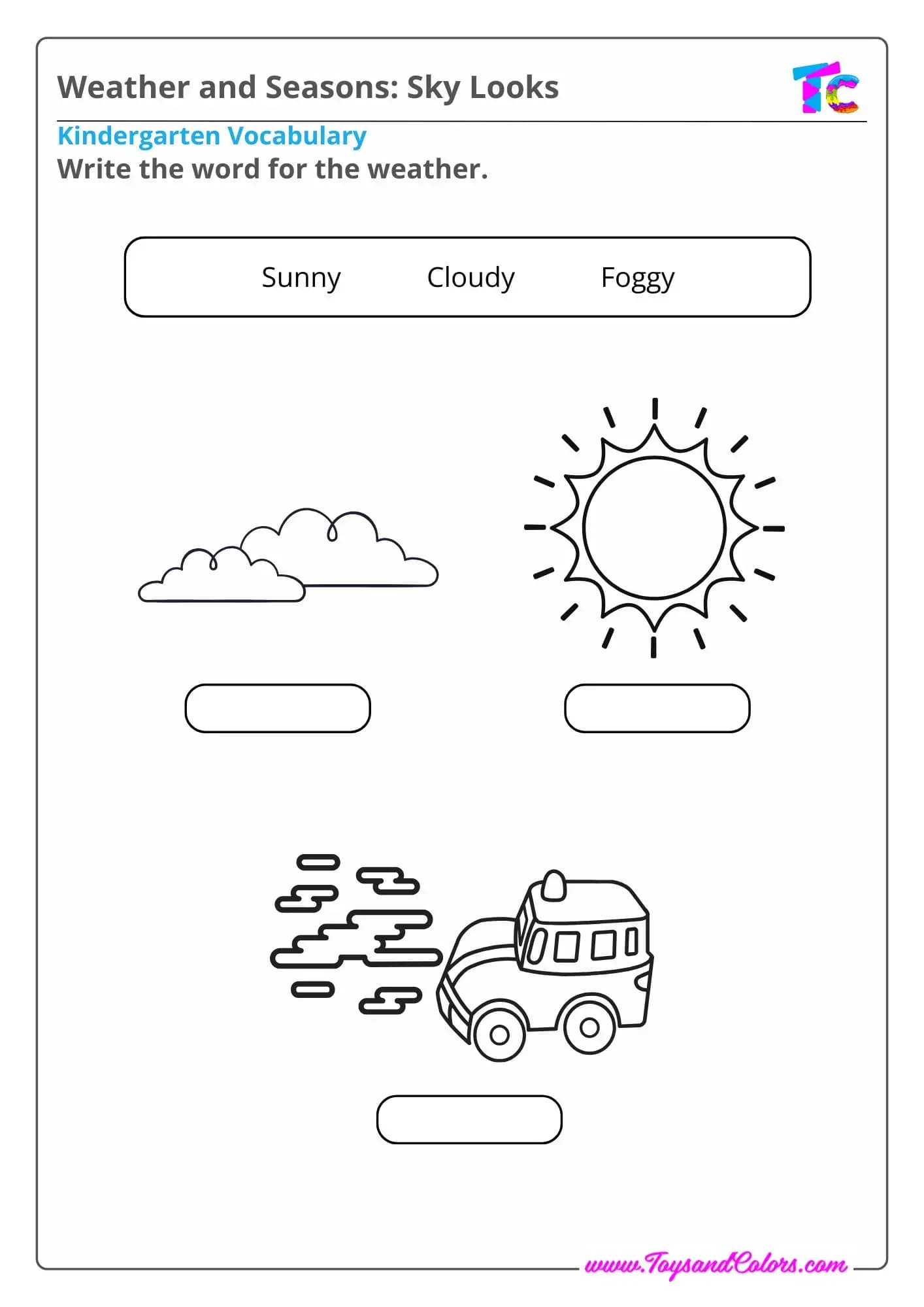 Weather and Seasons: Sky Looks
