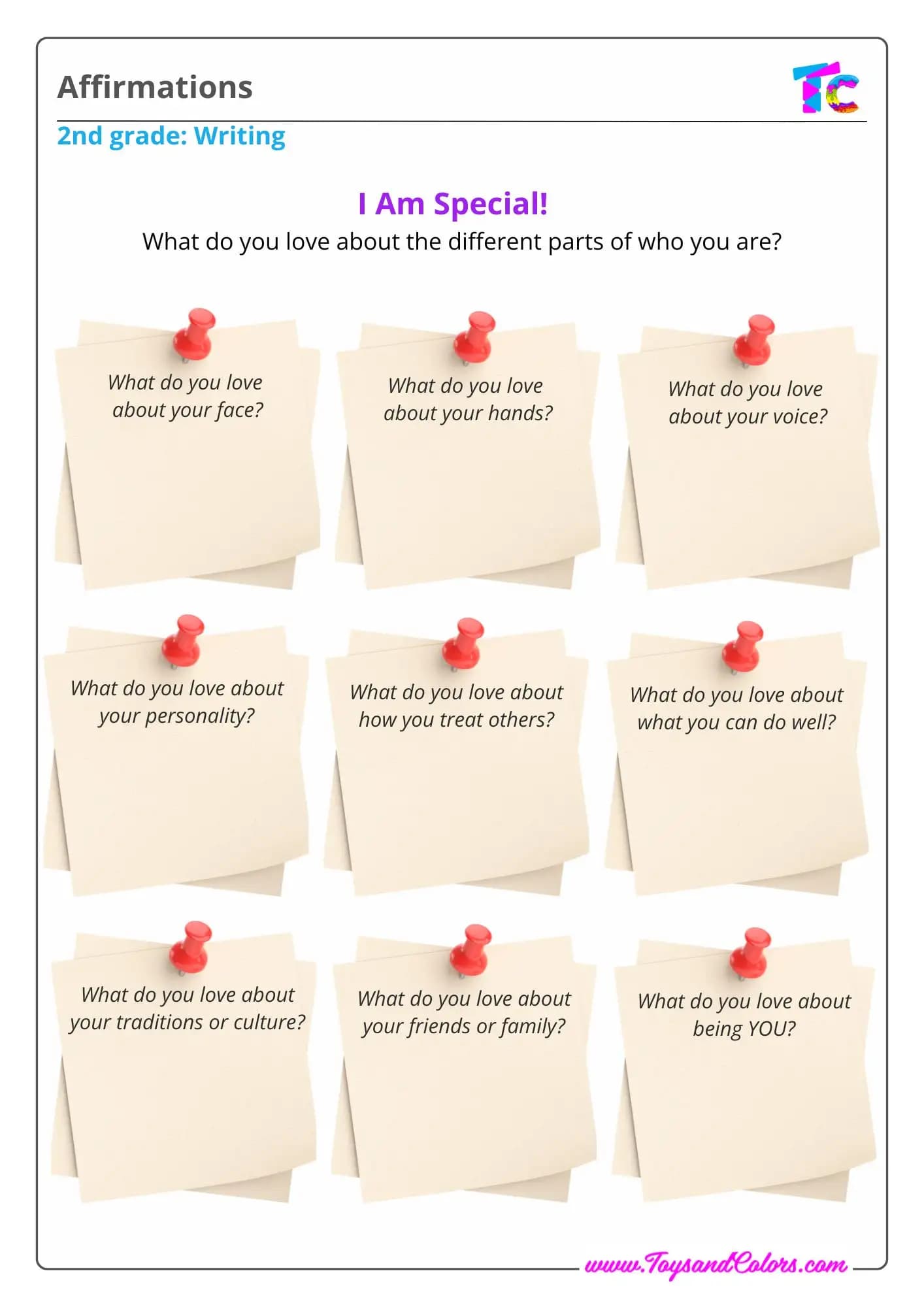 Writing: Affirmations