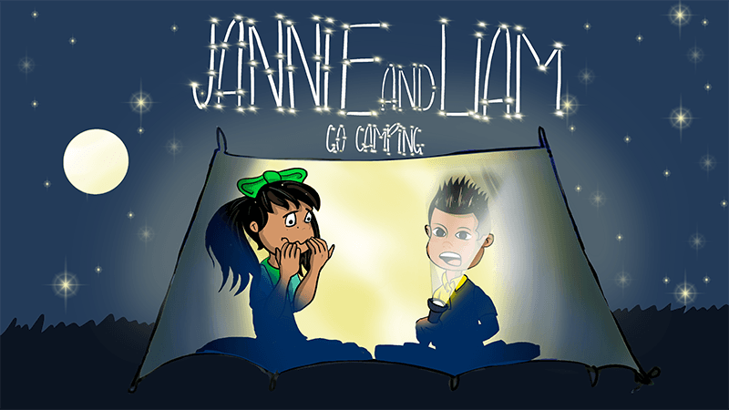 Jannie and Liam Go Camping
